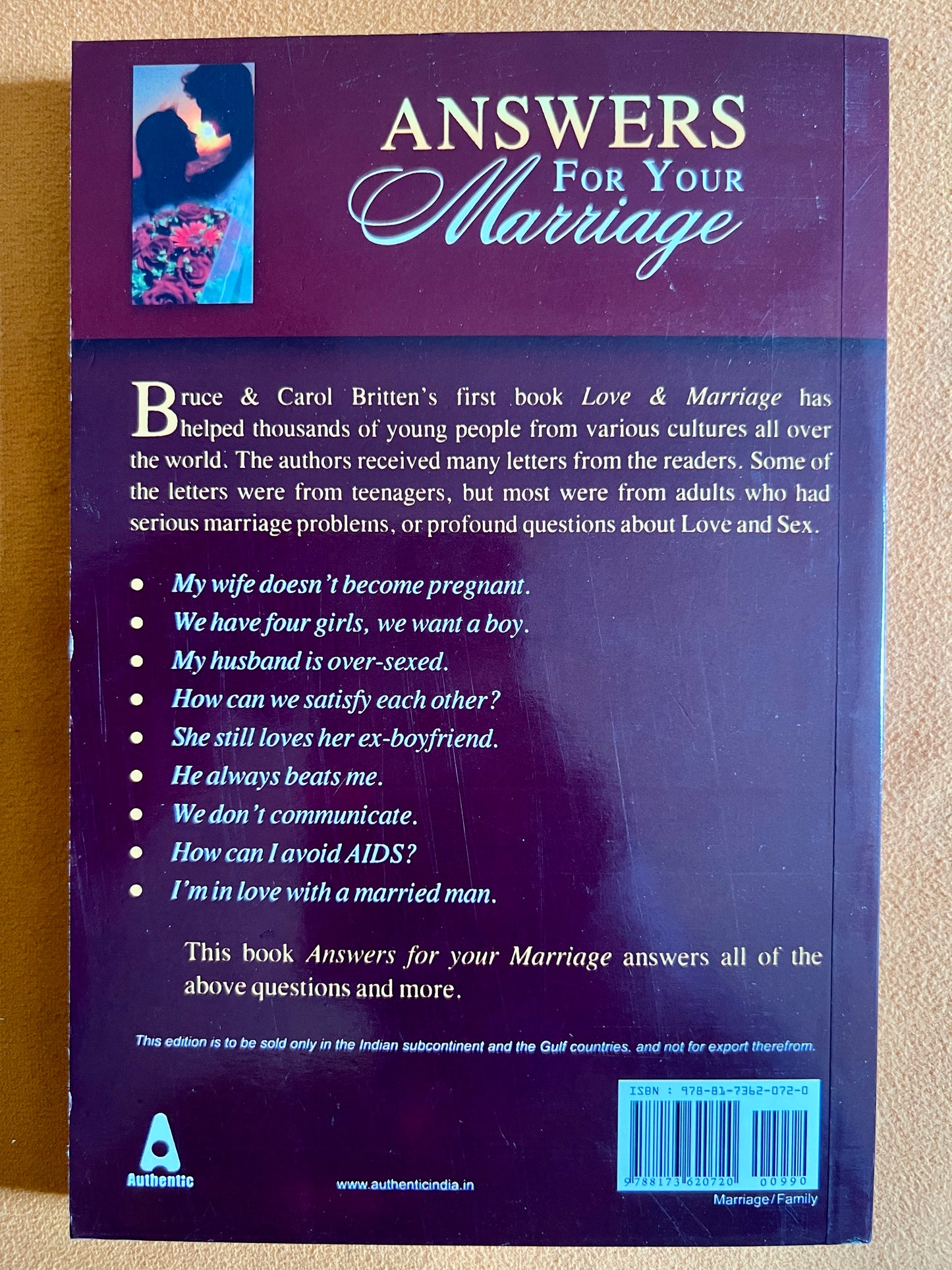 Answers for Your Marriage