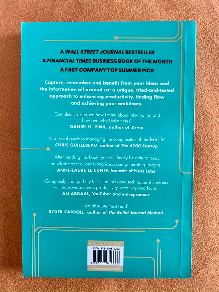 Building a Second Brain: A Proven Method to Organise Your Digital Life and Unlock Your Creative Potential