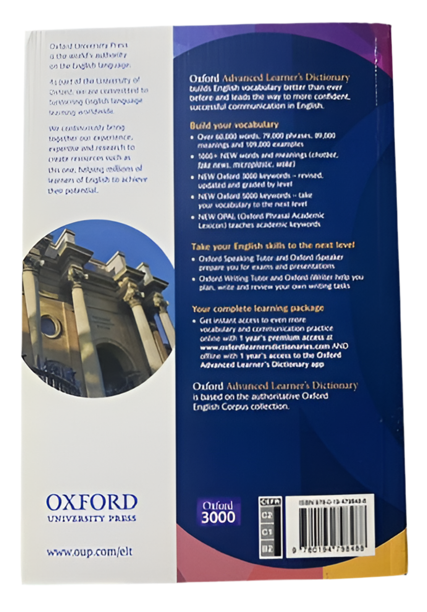Oxford Advanced Learner's Dictionary 10th Edition