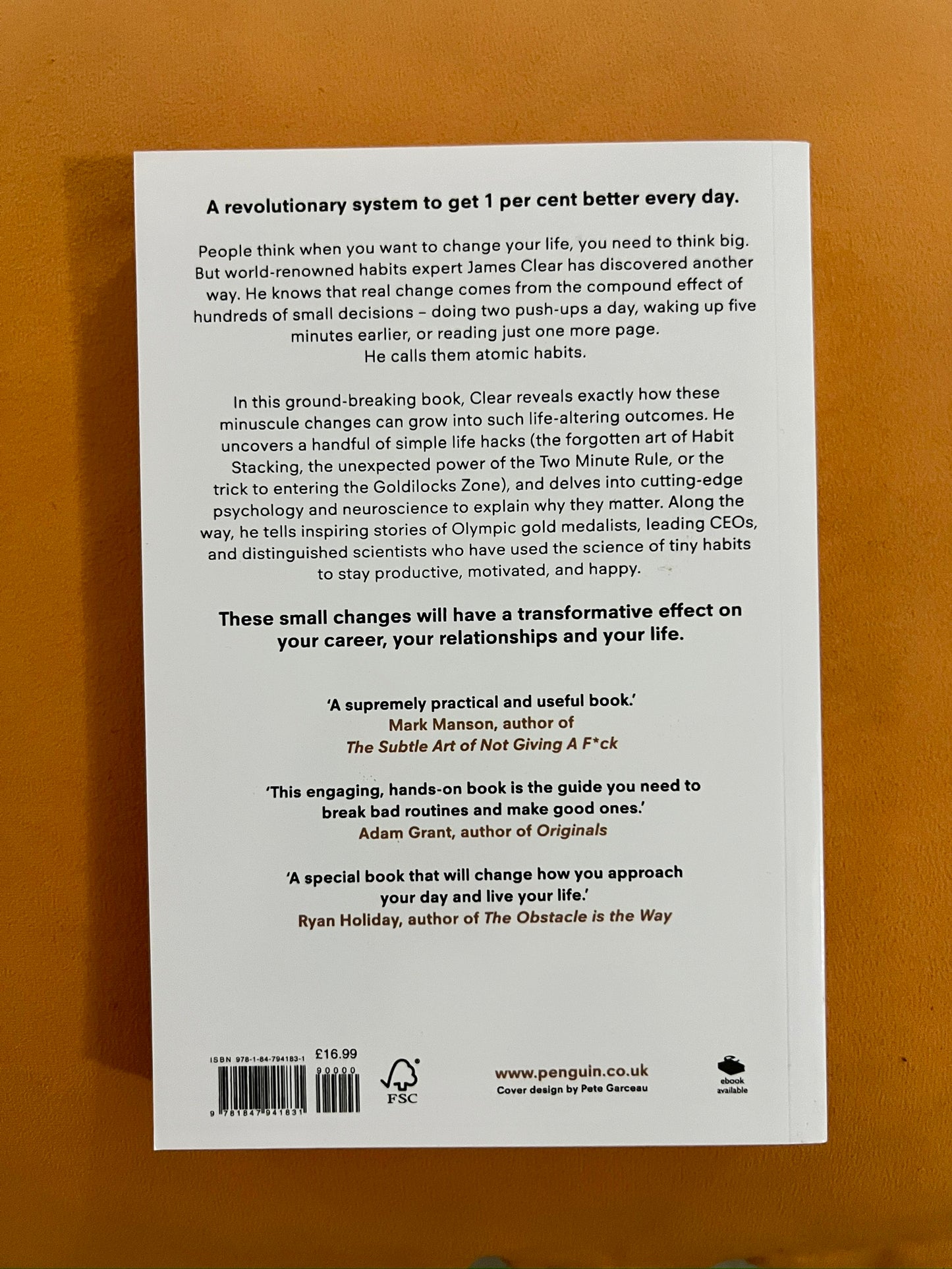 Atomic Habits