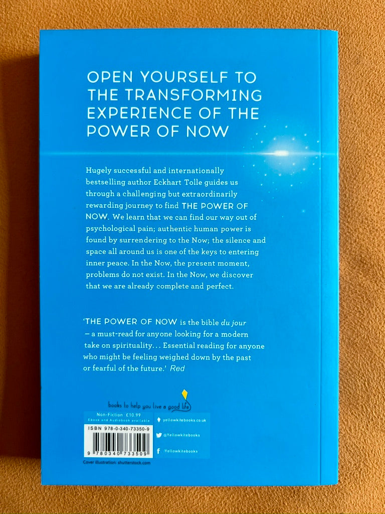 The Power of Now: A Guide to Spiritual Enlightenment