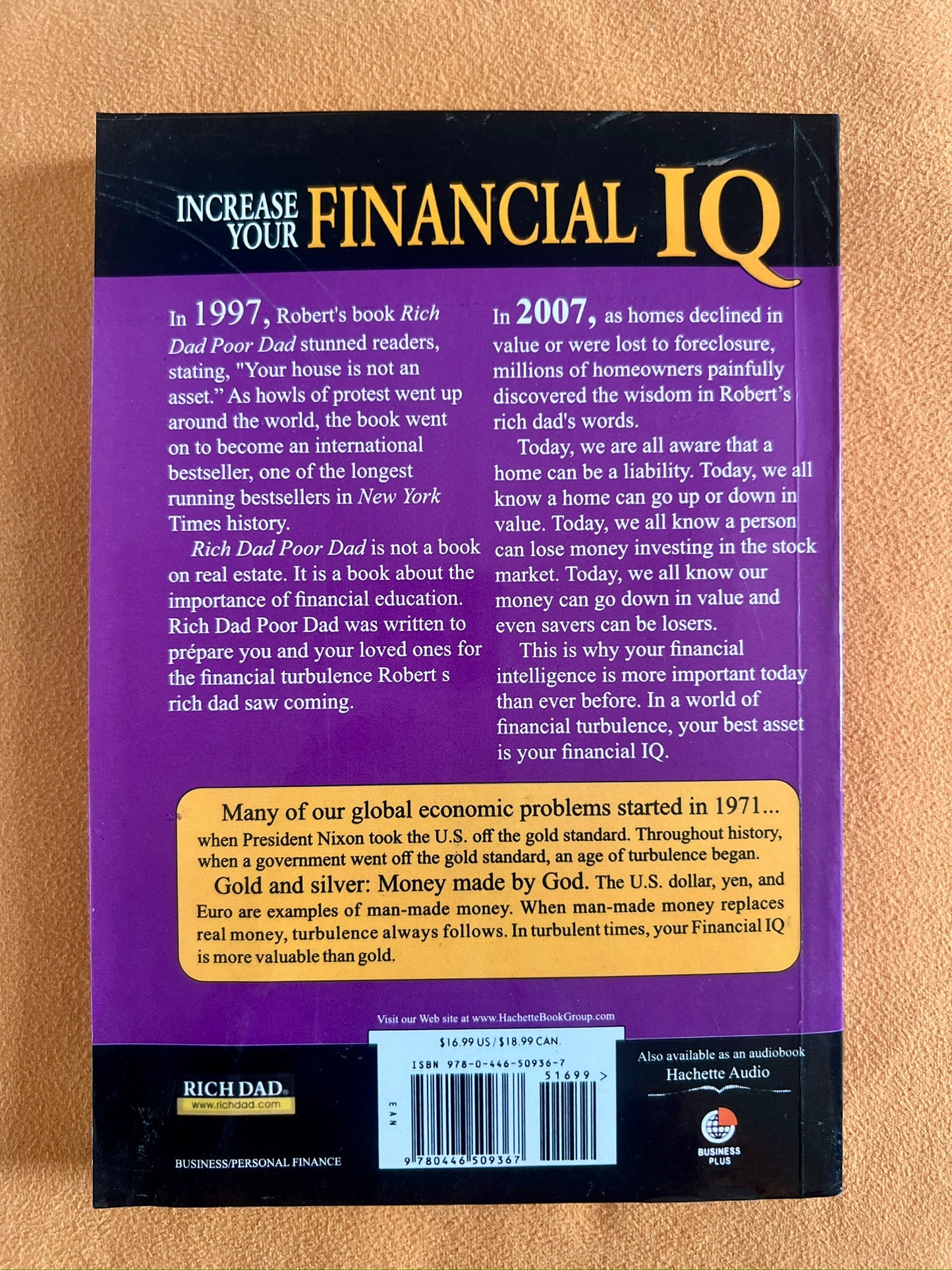 Rich Dad's Increase Your Financial IQ