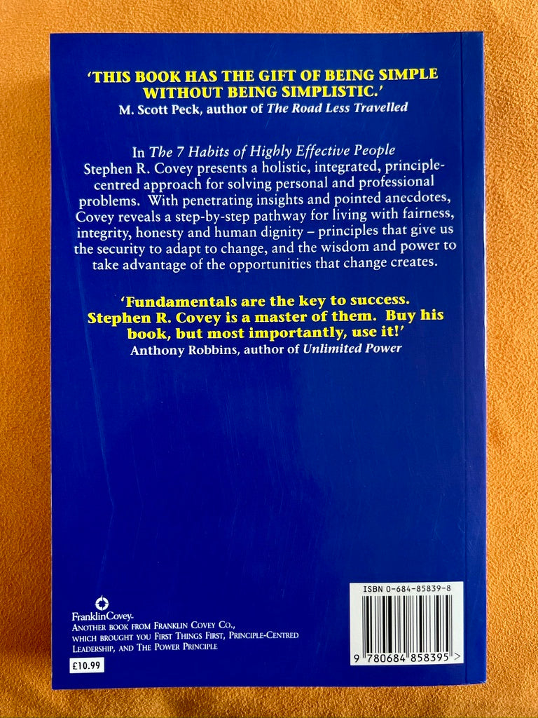 The 7 Habits of Highly Effective People