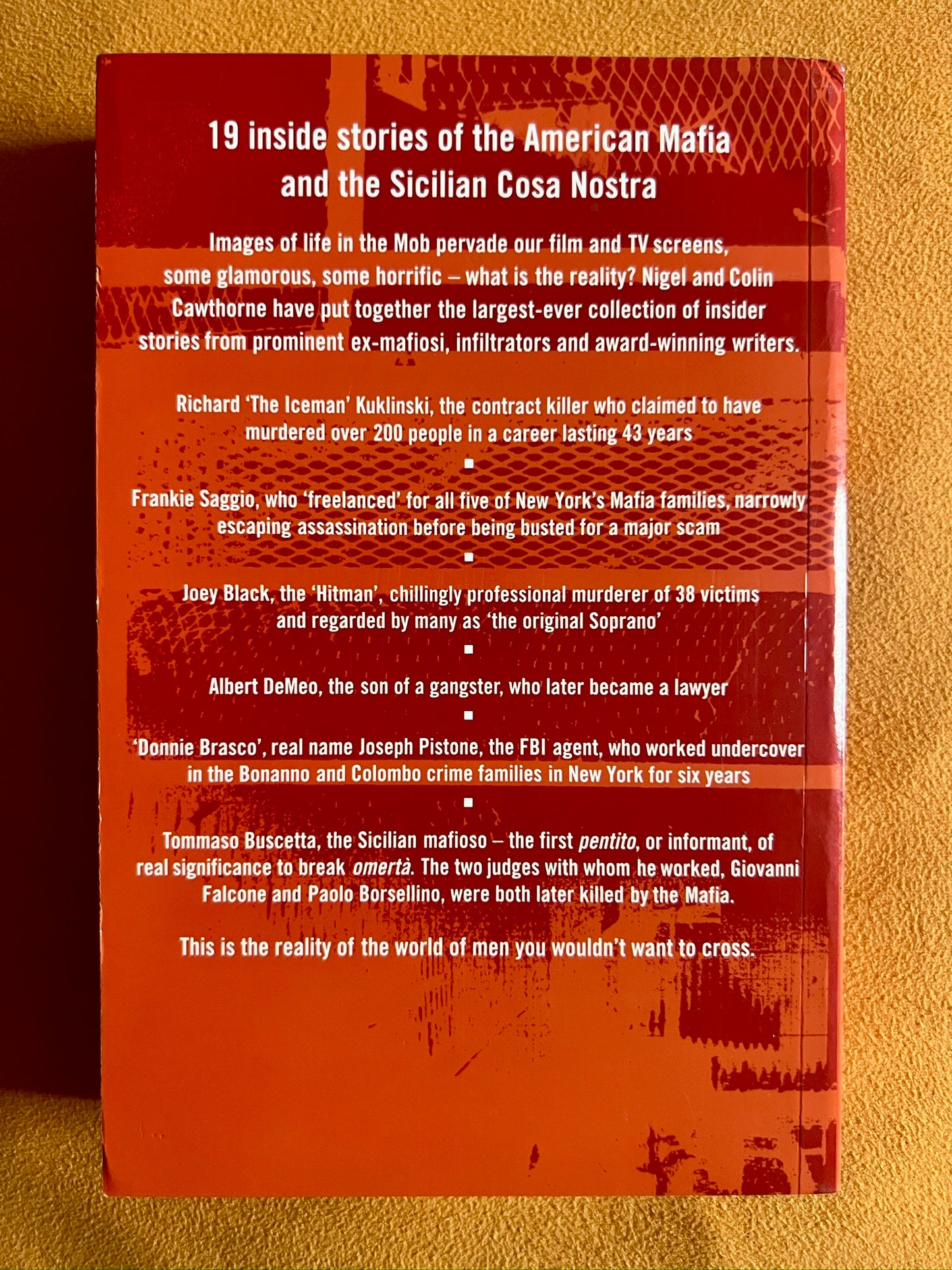 The Mammoth Book of the Mafia: First-Hand Accounts of Life inside the Mob