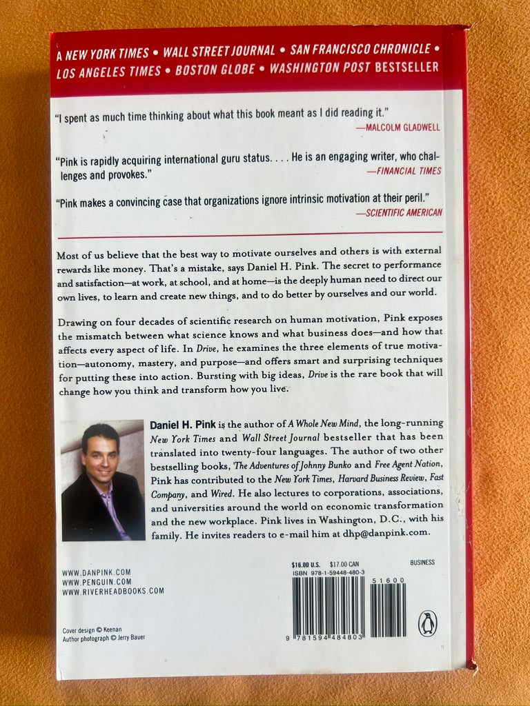 Drive: The Surprising Truth About What Motivates Us