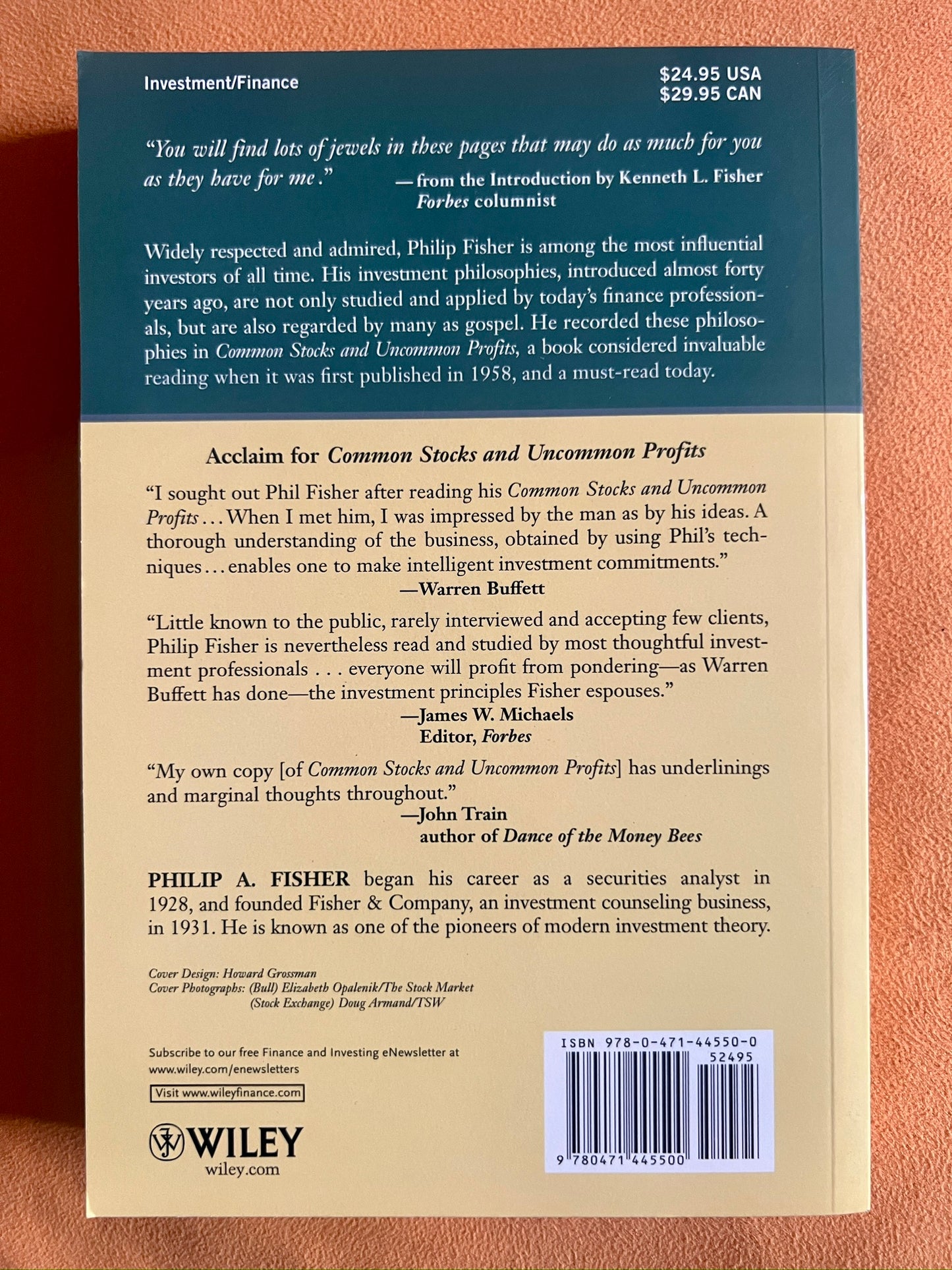 Common Stocks and Uncommon Profits and Other Writings by Philip A. Fisher