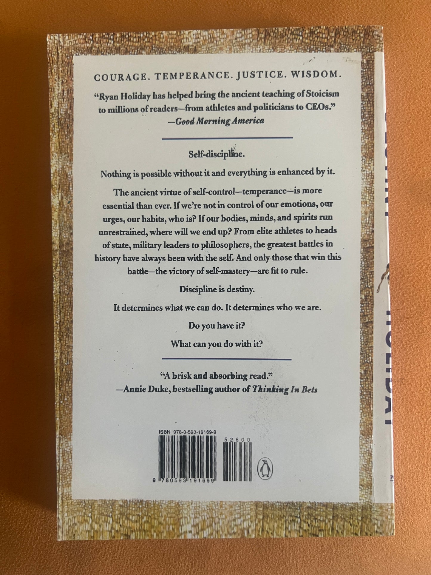 Discipline Is Destiny: The Power of Self-Control