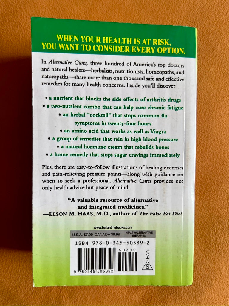 Alternative Cures: More than 1,000 of the Most Effective Natural Home Remedies