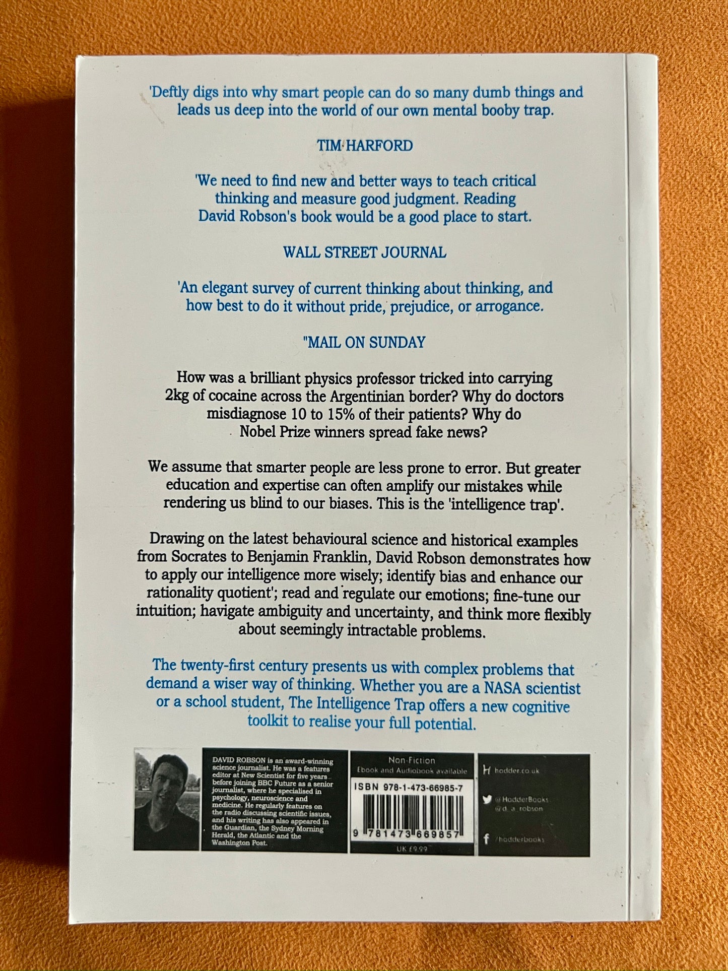 The Intelligence Trap: Revolutionise Your Thinking and Make Wiser Decisions