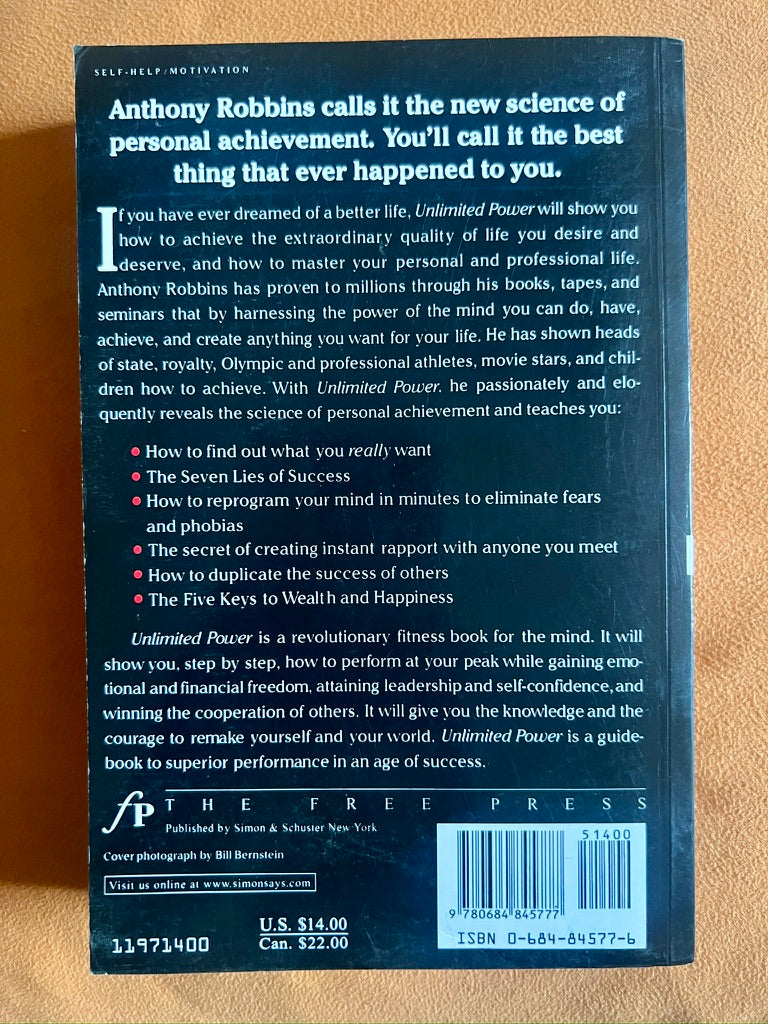 Unlimited Power: The New Science of Personal Achievement