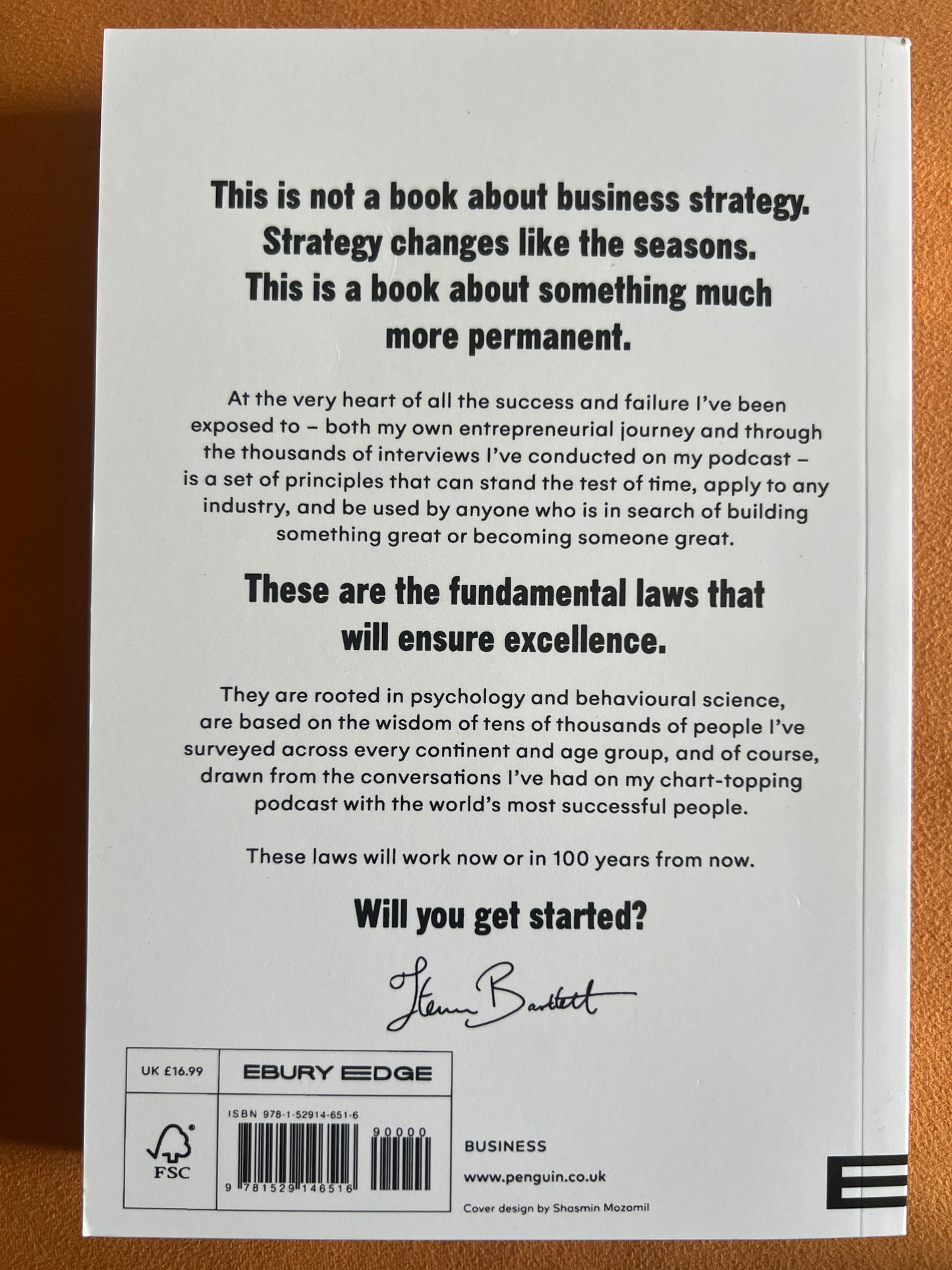 The Diary of a CEO: 33 Laws of Business and Life