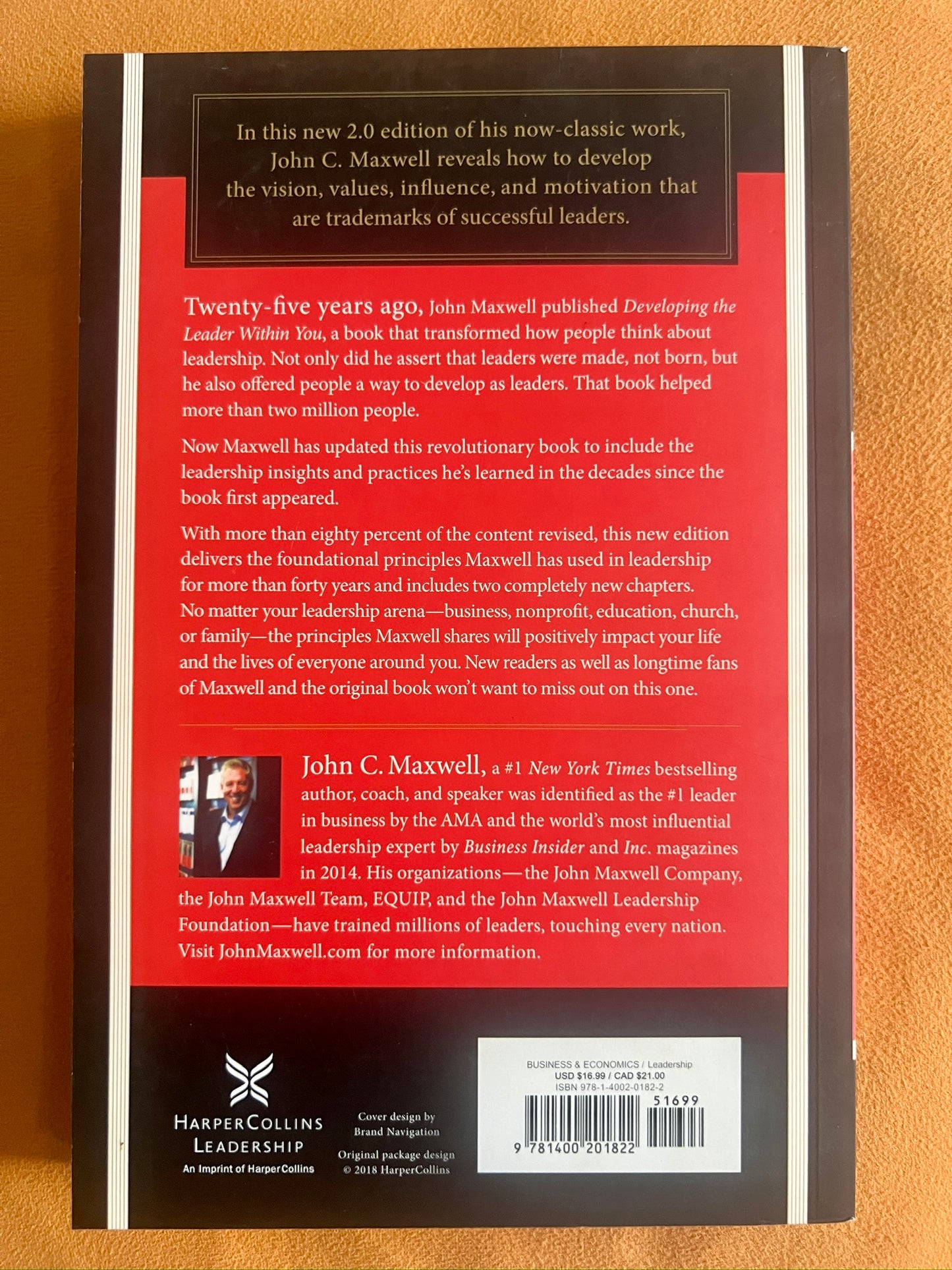 Developing the Leader within You 2.0