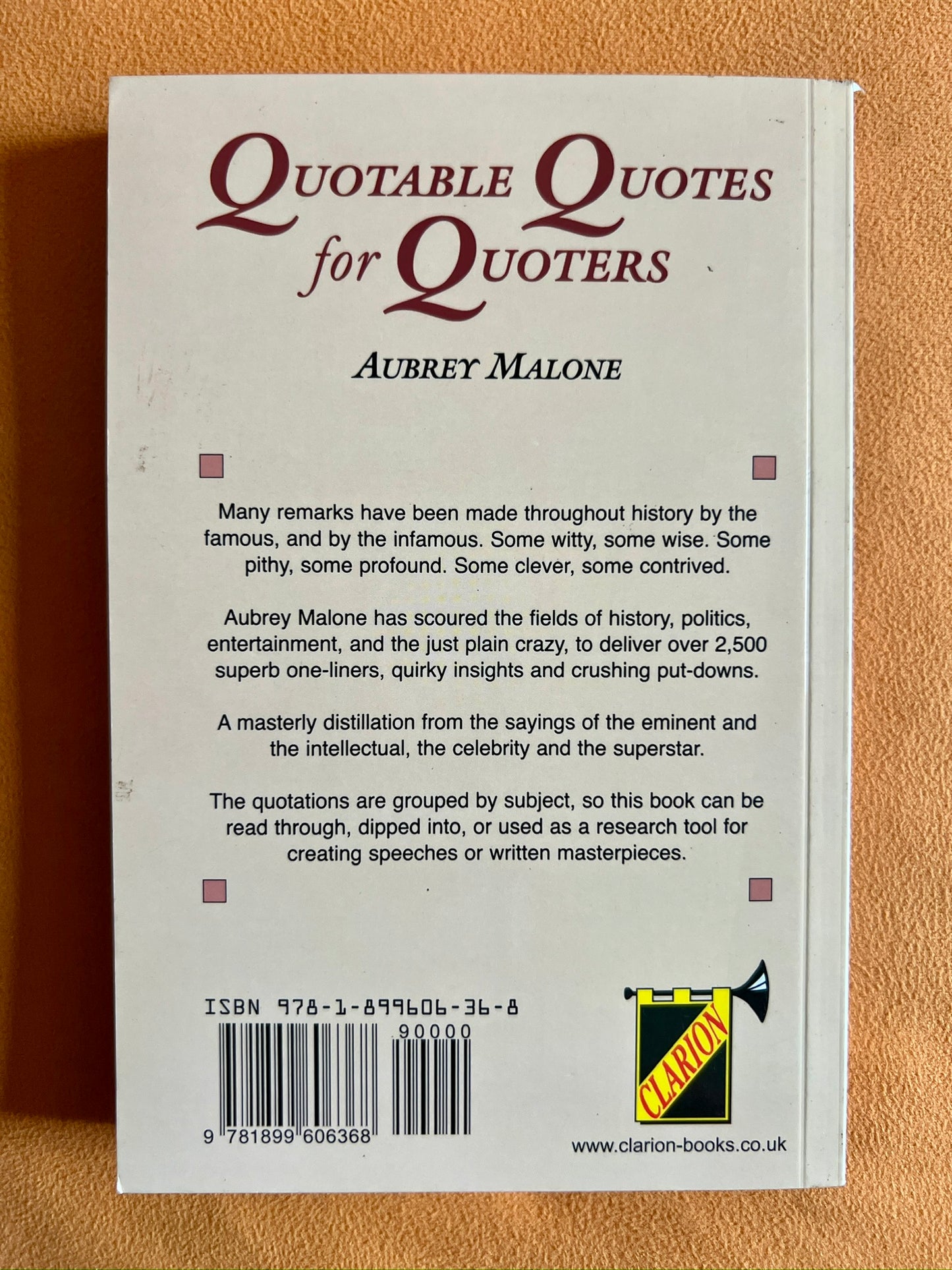 Quotable Quotes for Quoters