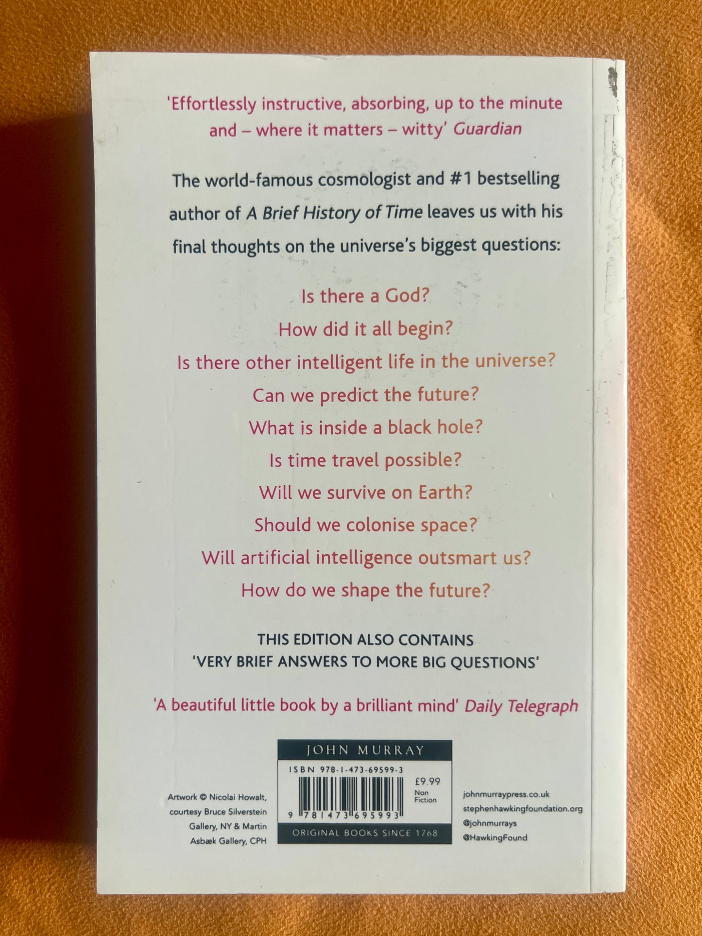 Brief Answers to the Big Questions