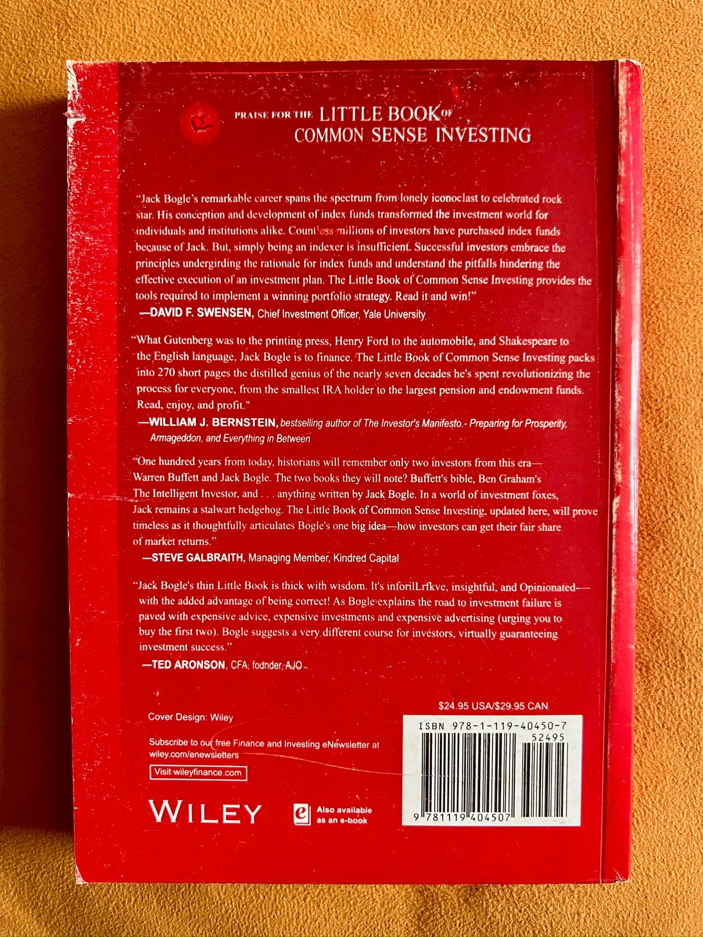 The Little Book of Common Sense Investing