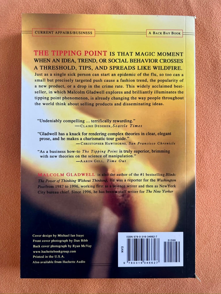 The Tipping Point: How Little Things Can Make a Big Difference