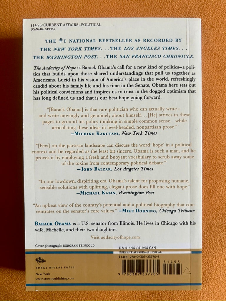 The Audacity of Hope