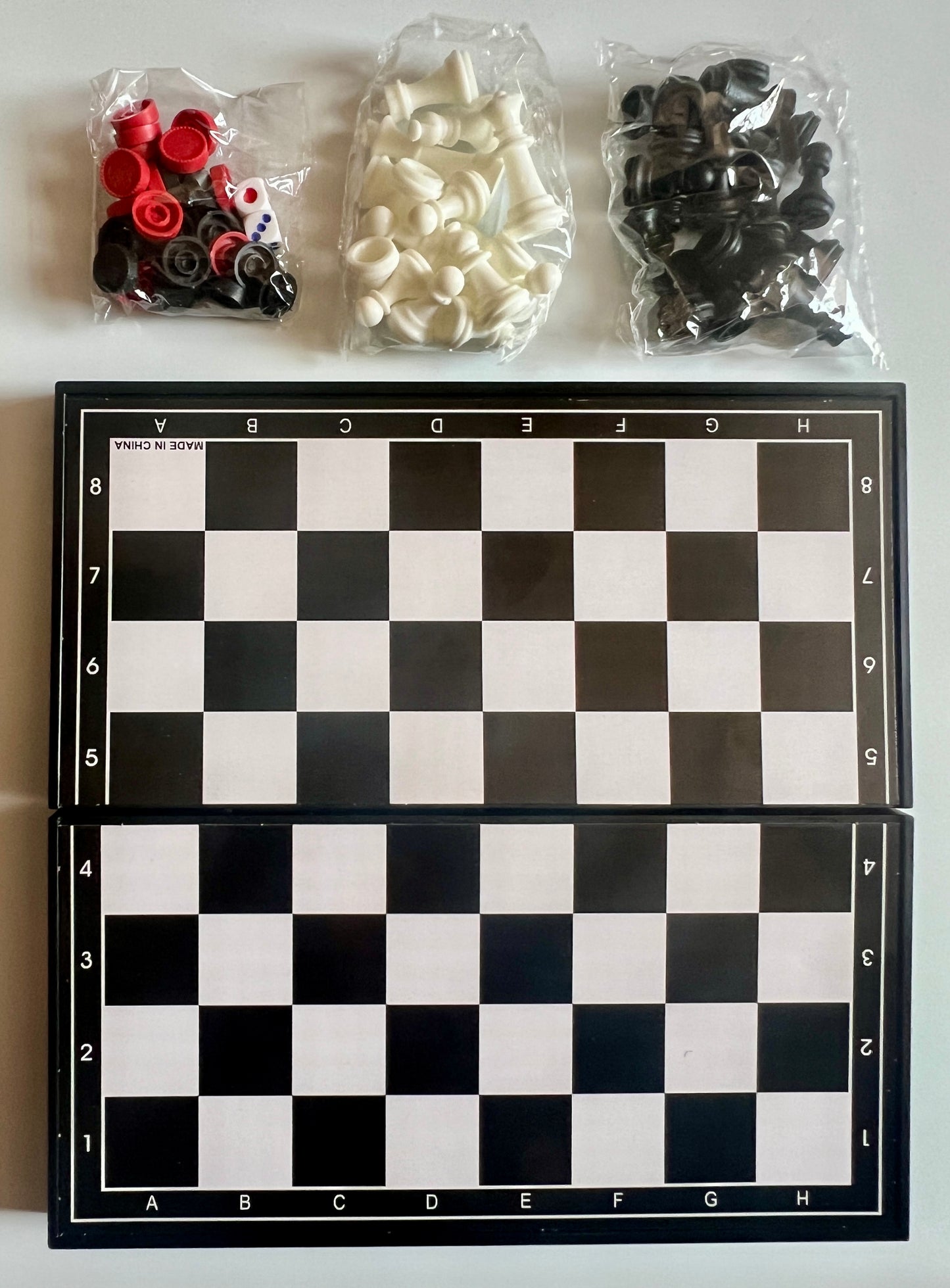 3 in 1 Chess, Checkers, and Backgammon Set