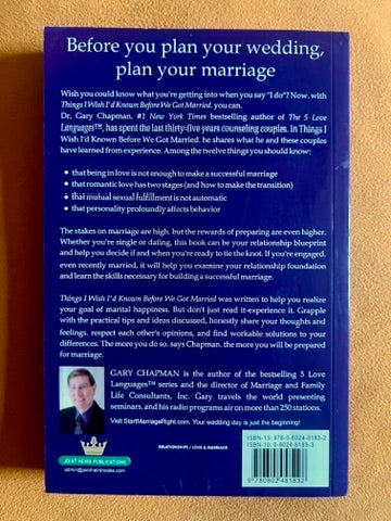 Things I Wish I'd Known Before We Got Married