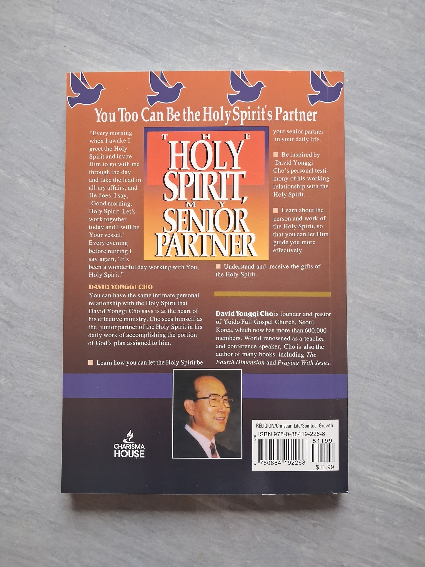 The Holy Spirit, My Senior Partner