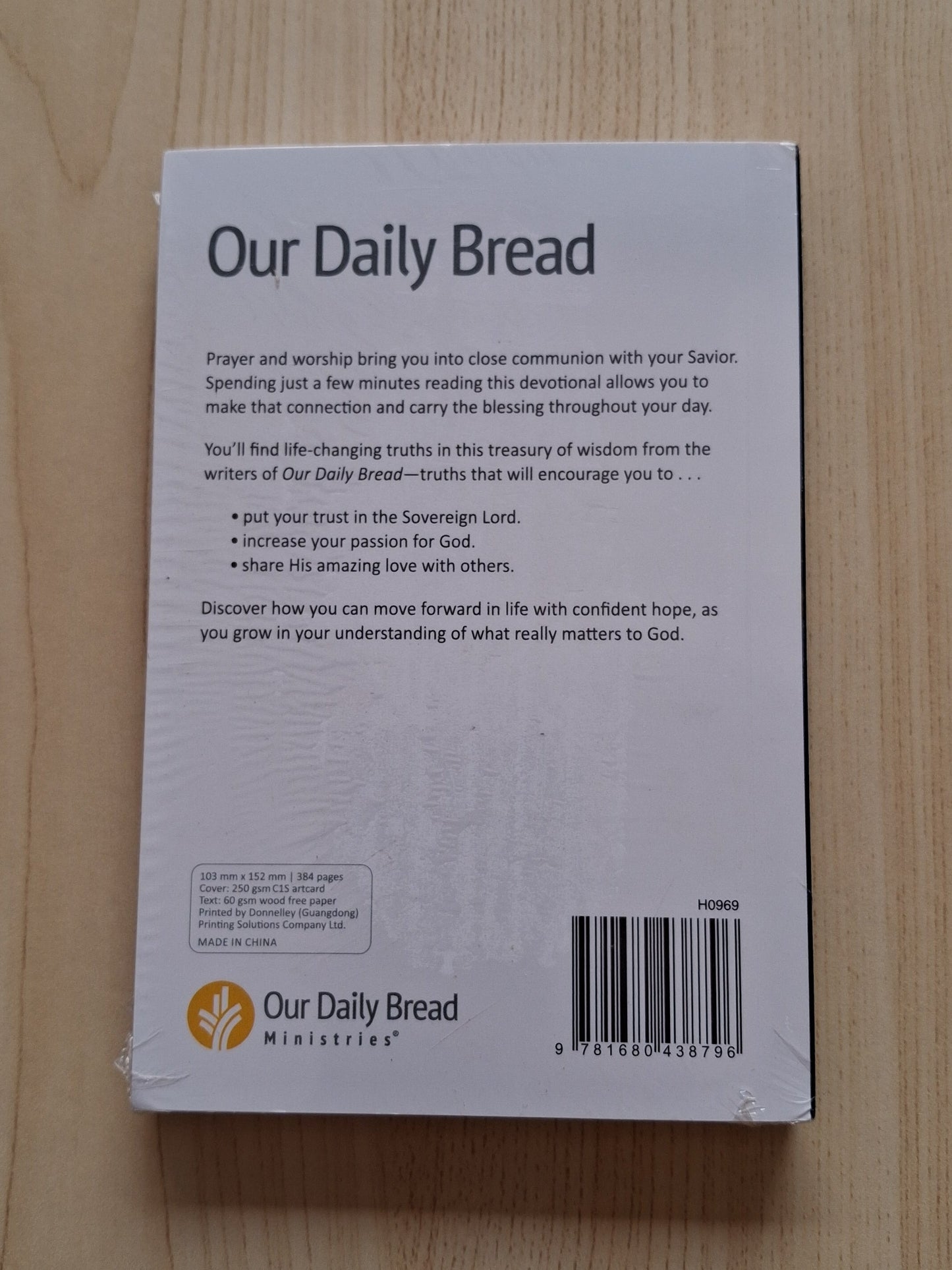 Our Daily Bread 2026 (Blue Mountain Cover)