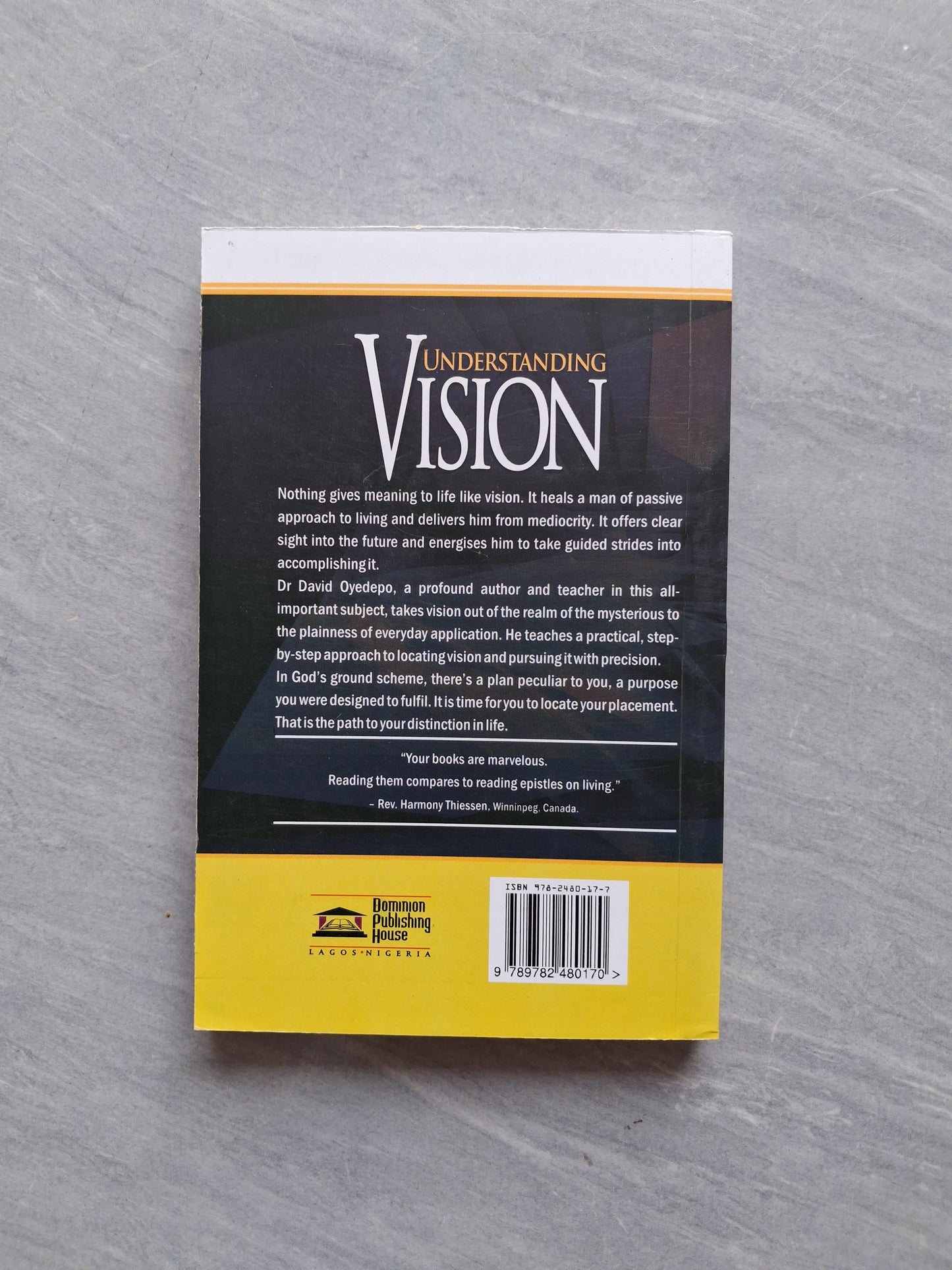 Understanding Vision