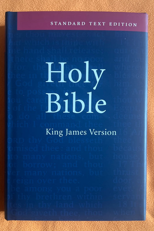 Holy Bible King James Version (Cambridge, Large)