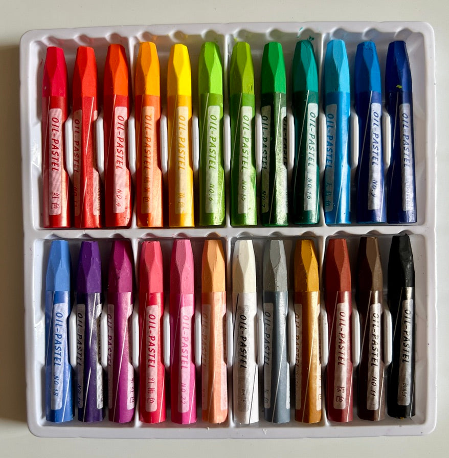 Oil Pastel (24 colors)