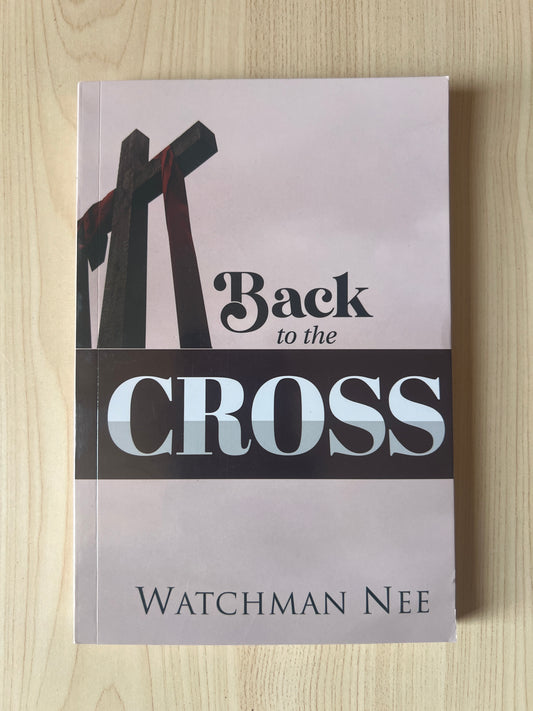 Back To The Cross