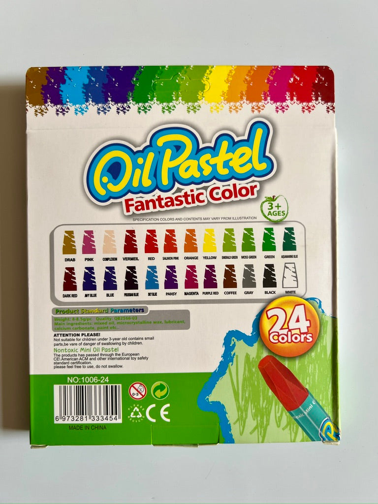 Oil Pastel (24 colors)