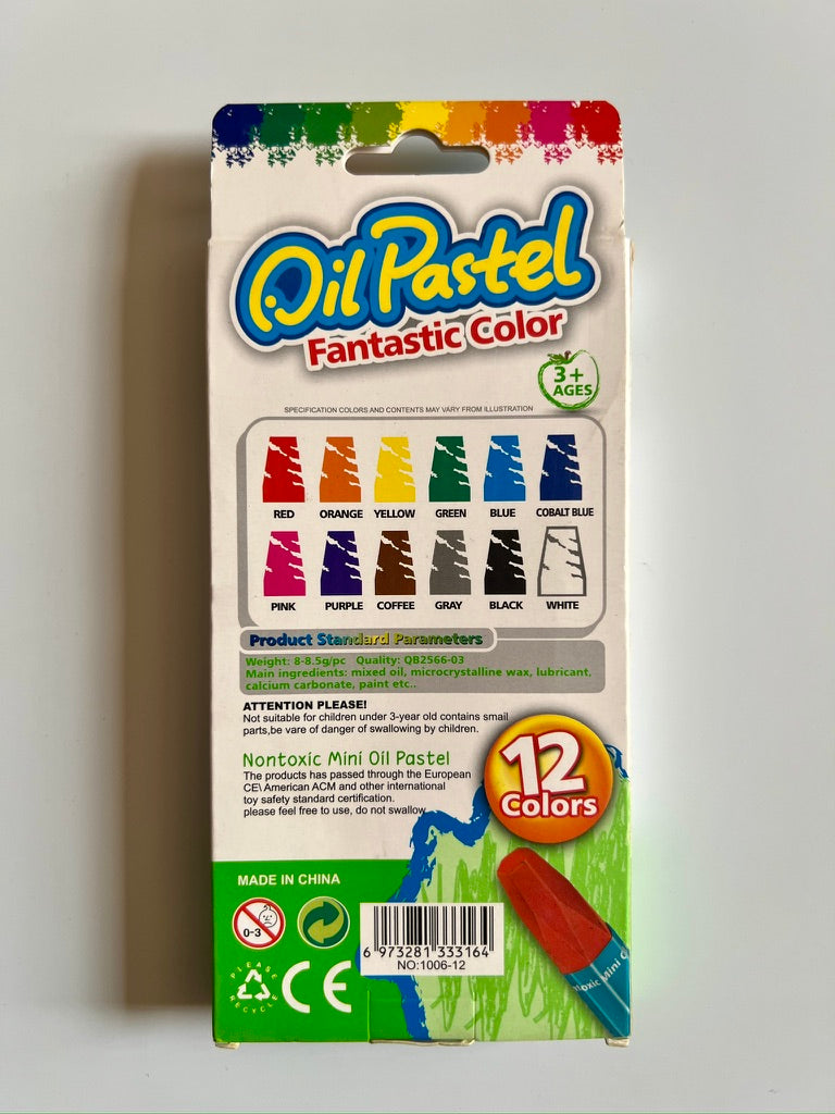 Oil Pastel (12 colors)