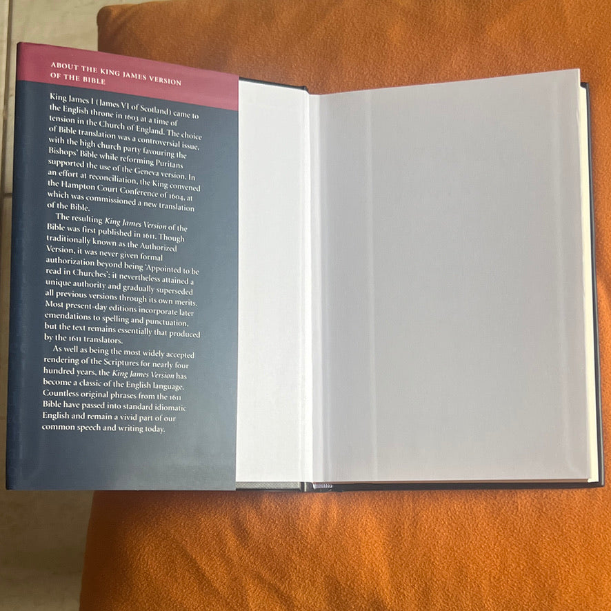 Holy Bible King James Version (Cambridge, Large)