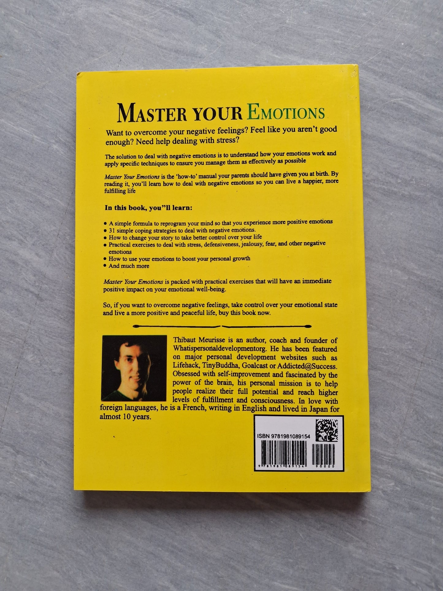 Master Your Emotions
