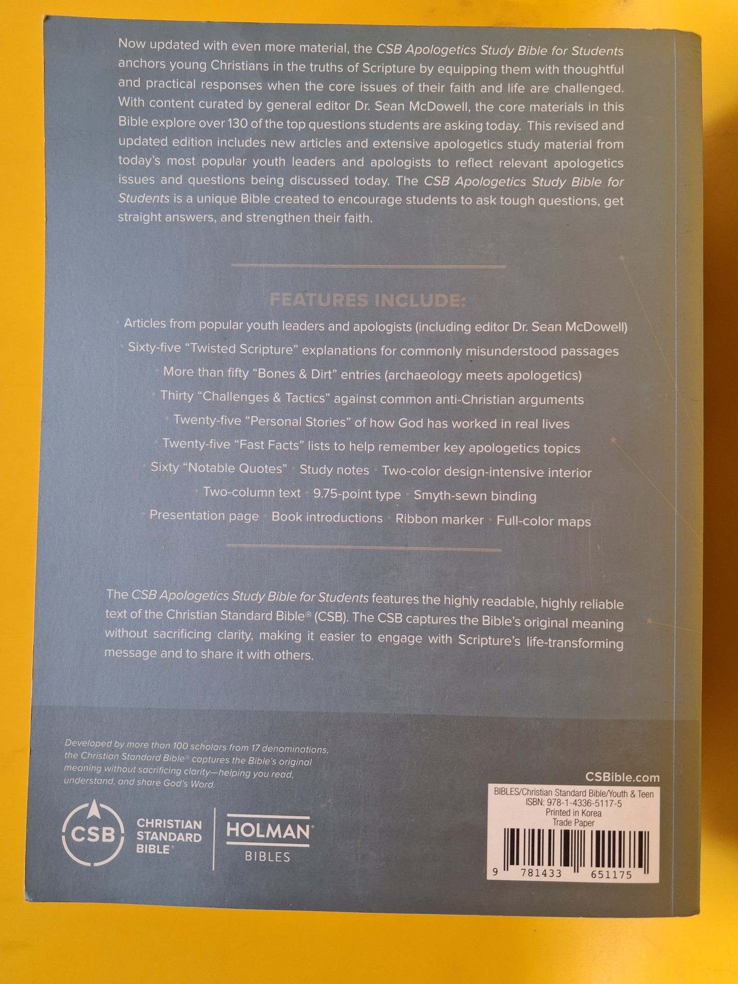 Apologetics Study Bible For Students