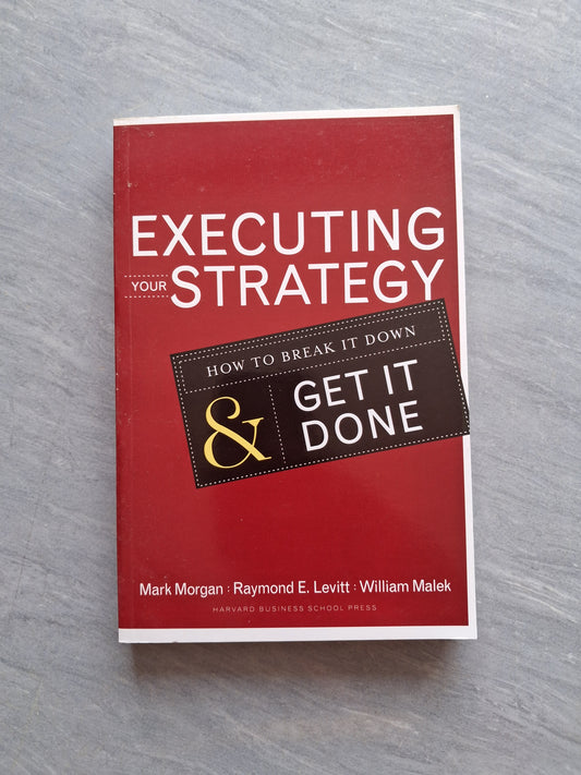 Executing Your Strategy