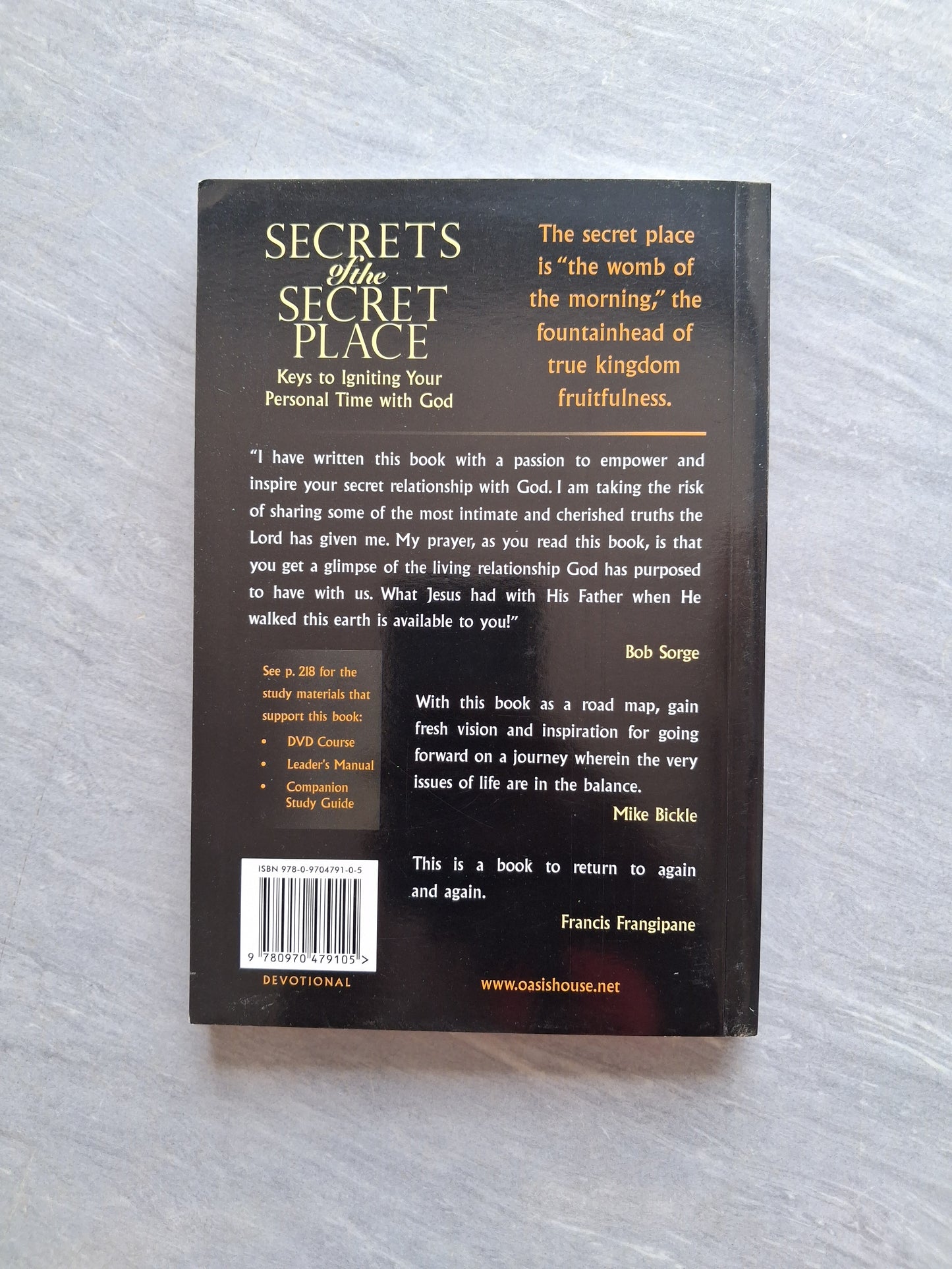 Secrets Of The Secret Place
